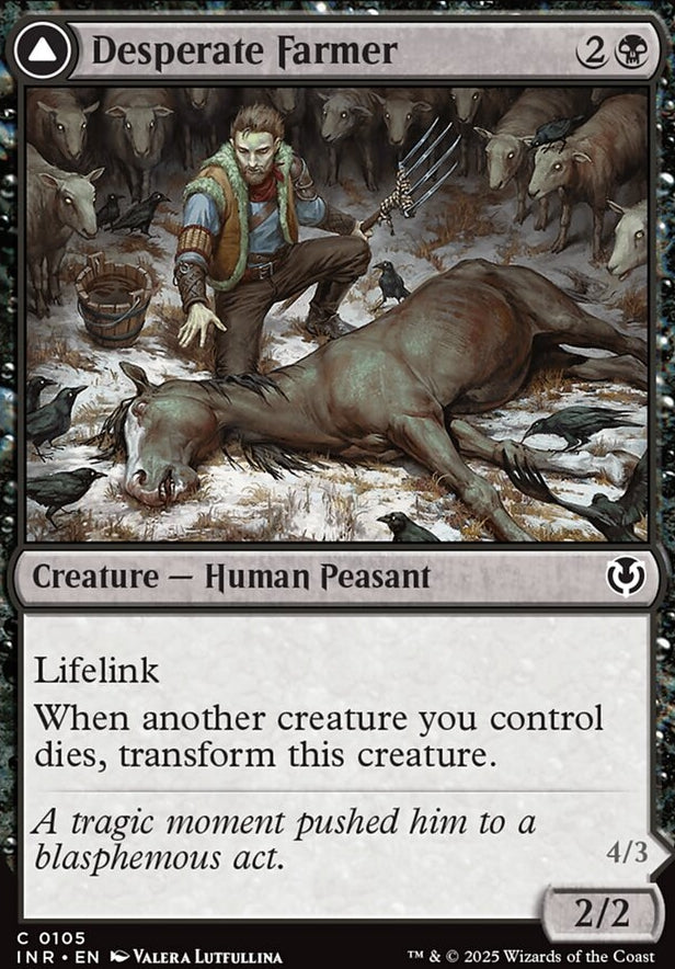 Desperate Farmer // Depraved Harvester [ #0105 ] (INR-C-FOIL)