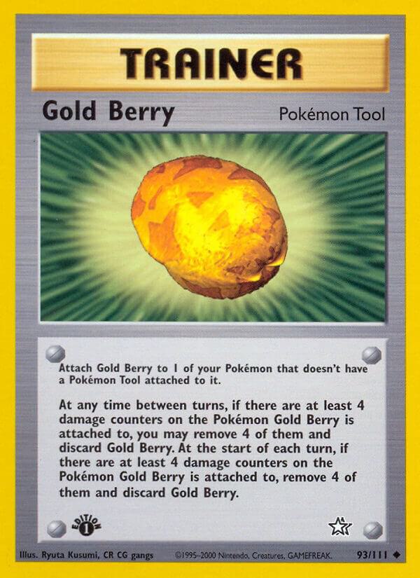 Gold Berry 93/111 (N1) Uncommon- Near Mint Unlimited