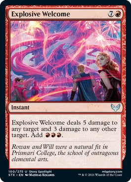 Explosive Welcome (STX-U)