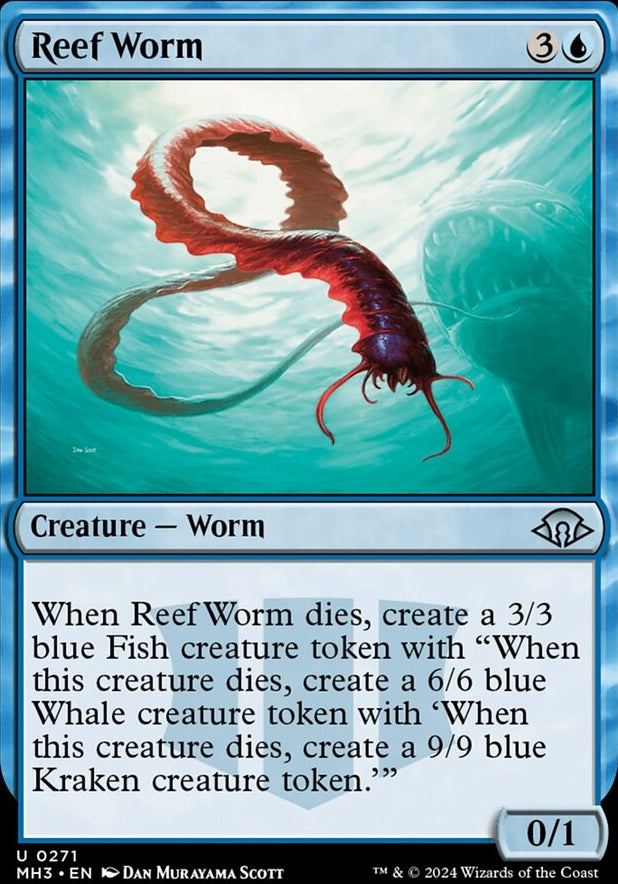 Reef Worm [#0271] (MH3-U)