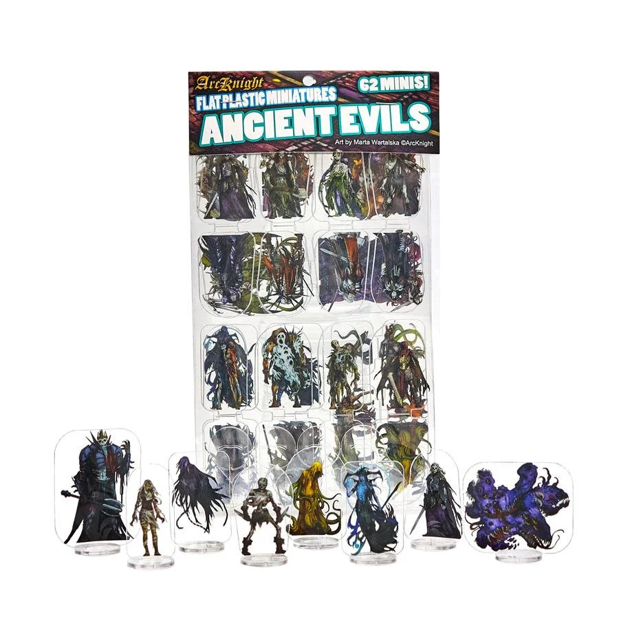 ArcKnight - Flat Plastic Minis Ancient Evils