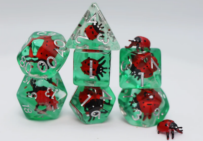 Lucky Ladybird RPG Dice Set