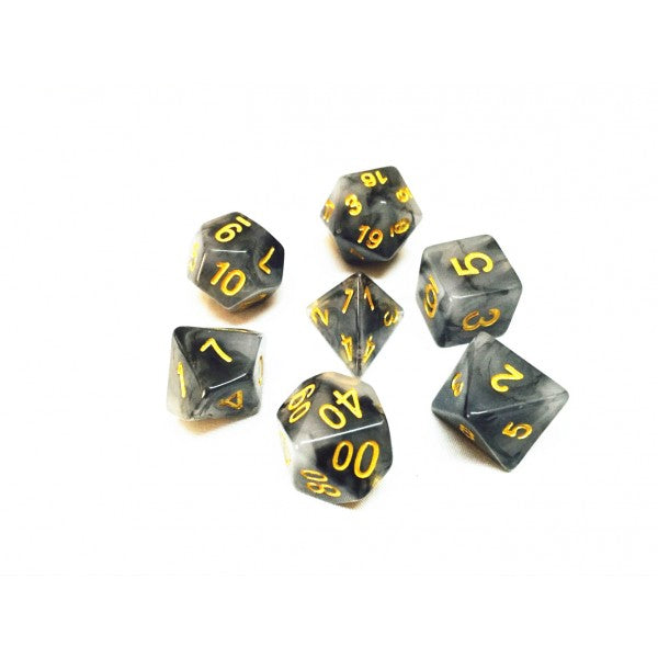 HDJ-01: Jade - Black Poly Set (7)