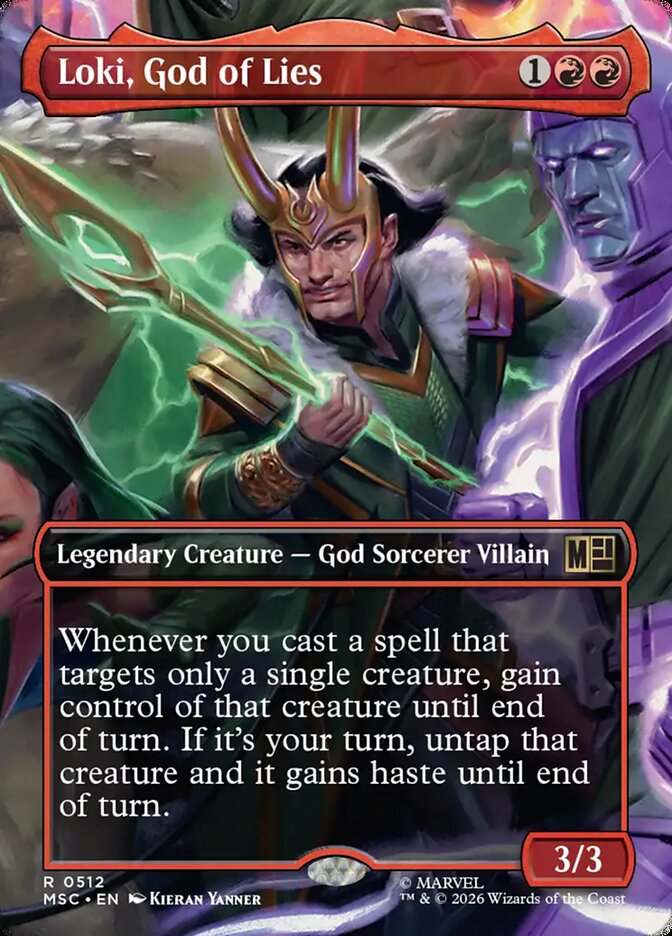 Loki, God of Lies [ #0512 Borderless ] (MSC-R)