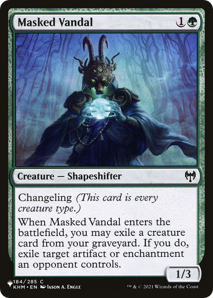 Masked Vandal (KHM-C-LIST)