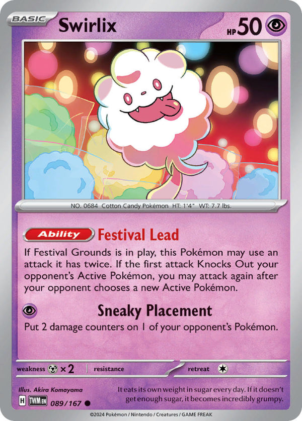 Swirlix - 089/167 (TWM) Common - Near Mint