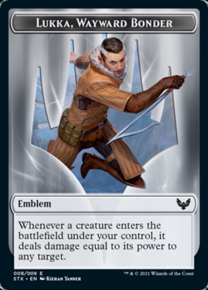 Lukka, Wayward Bonder Emblem (STX-T)