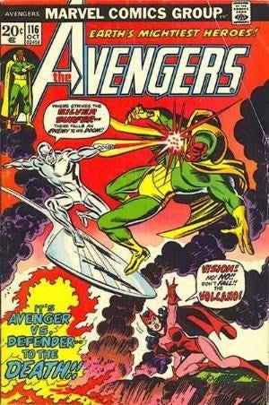 Avengers (1963 Series) #116 (6.0) Silver Surfer, Defenders vs. Avengers storyline, Dormammu & Loki Appearance