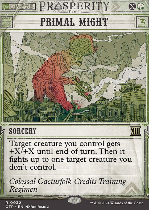 Primal Might [#0032 Showcase] (OTP-R)