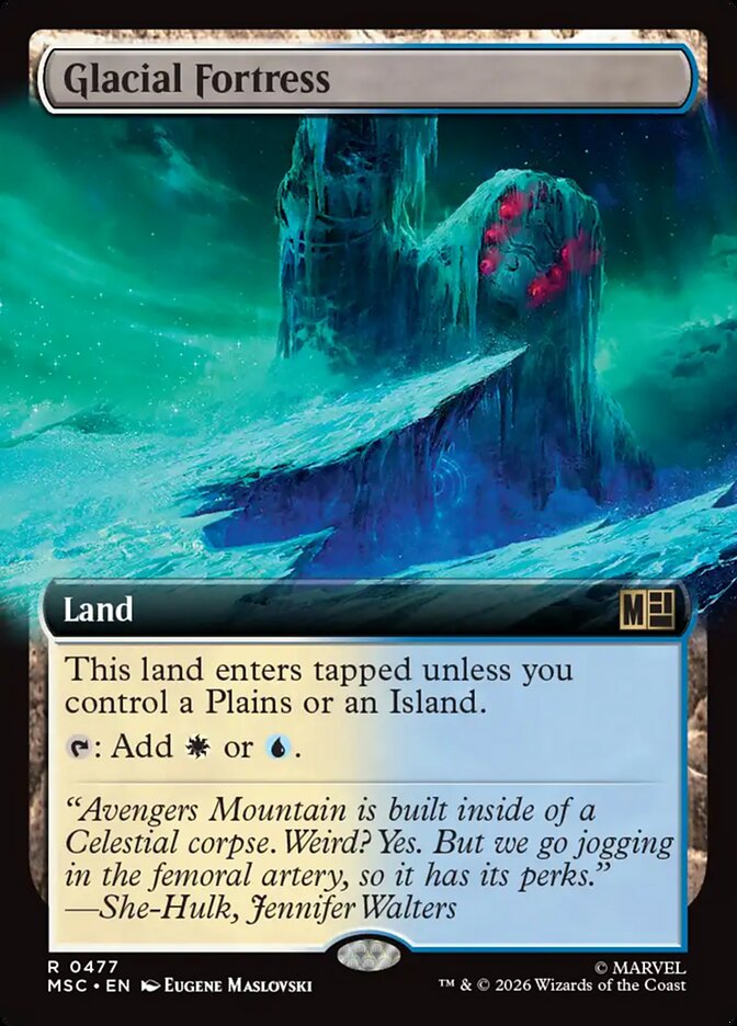 Glacial Fortress [ #0477 Extended Art ] (MSC-R)