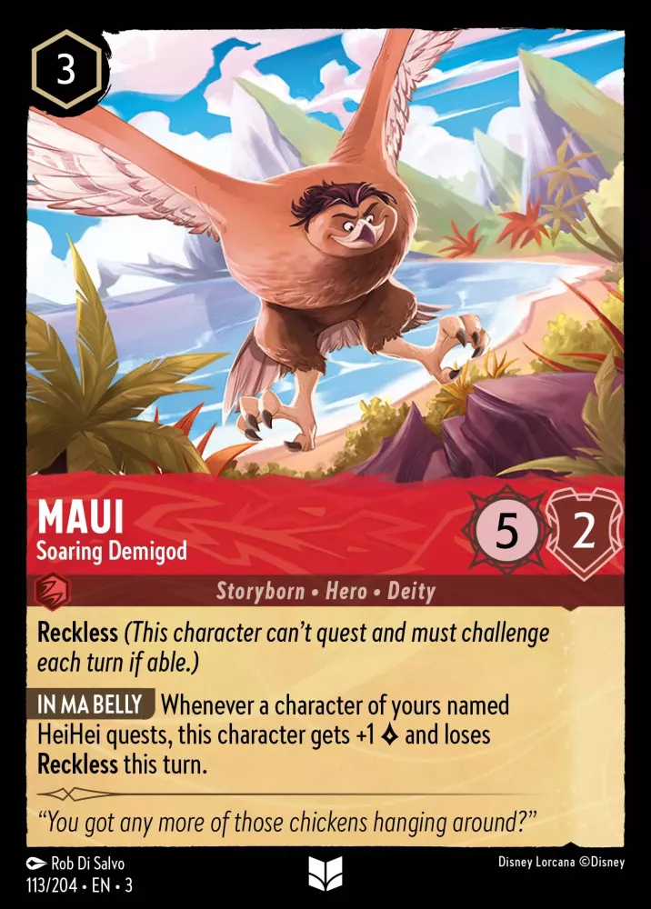 Maui - Soaring Demigod (Into the Inklands 113//204) Uncommon - Near Mint