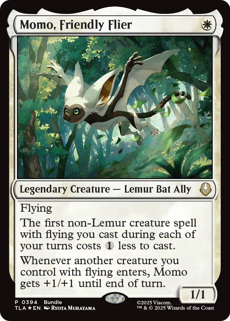 Momo, Friendly Flier [ #0394 ] (TLA-R) Promo Pack Foil Near Mint