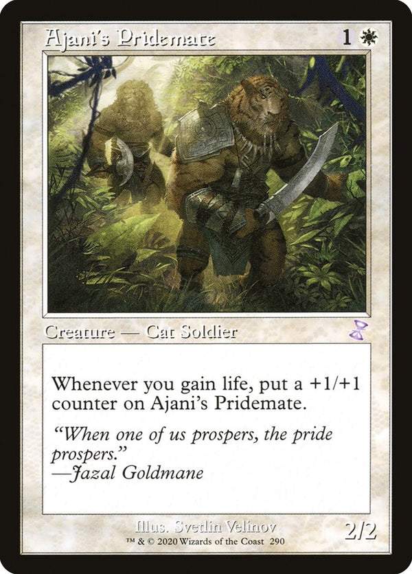 Ajani's Pridemate [#290 Timeshifted] (TSR-C-FOIL)