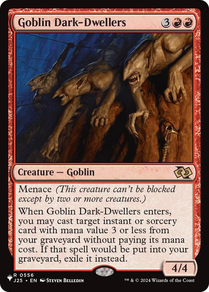 Goblin Dark-Dwellers [#0556] (J25-R-LIST)