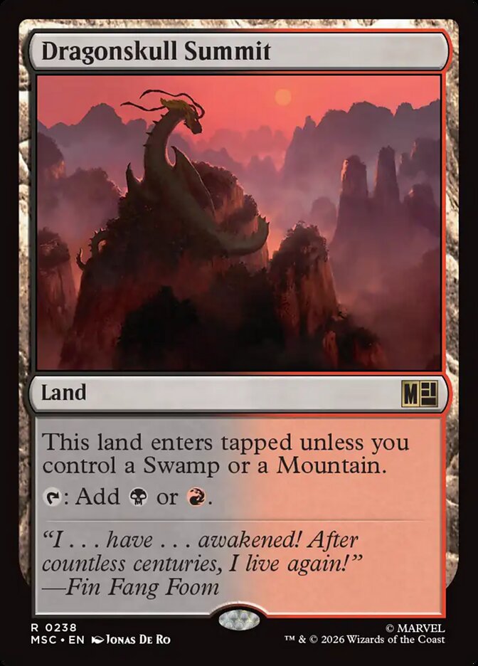 Dragonskull Summit [ #0238 ] (MSC-R)
