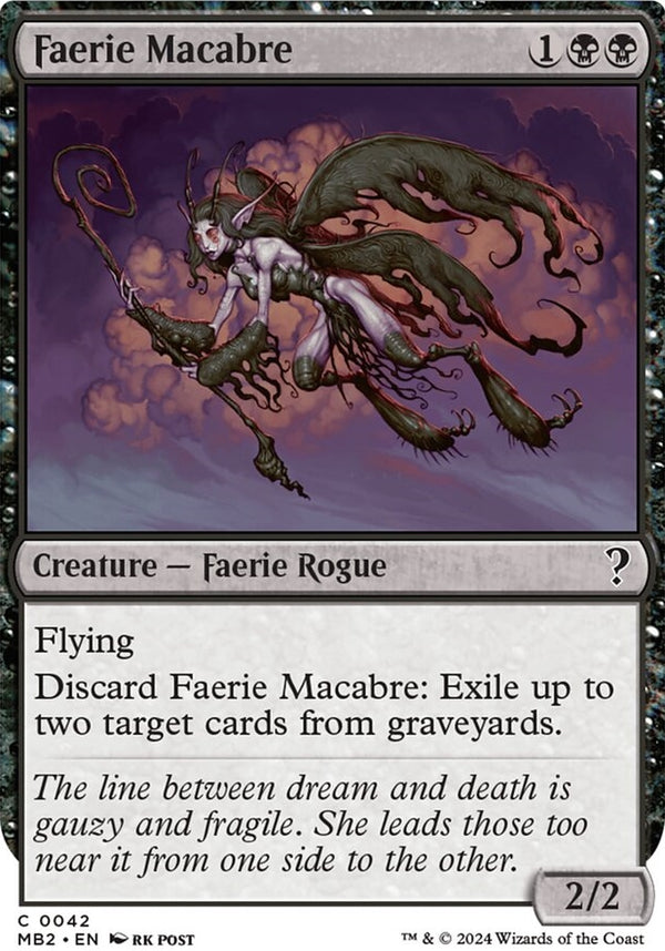 Faerie Macabre [#0042 White-Border] (MB2-C)