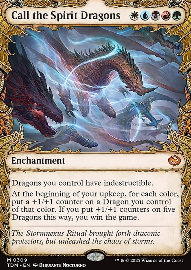 Call the Spirit Dragons [ #0309 Draconic Showcase ] (TDM-M)