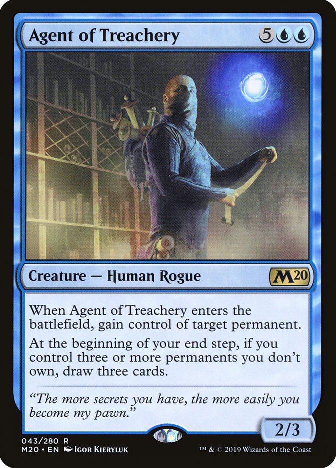 Agent of Treachery (M20-R-FOIL)