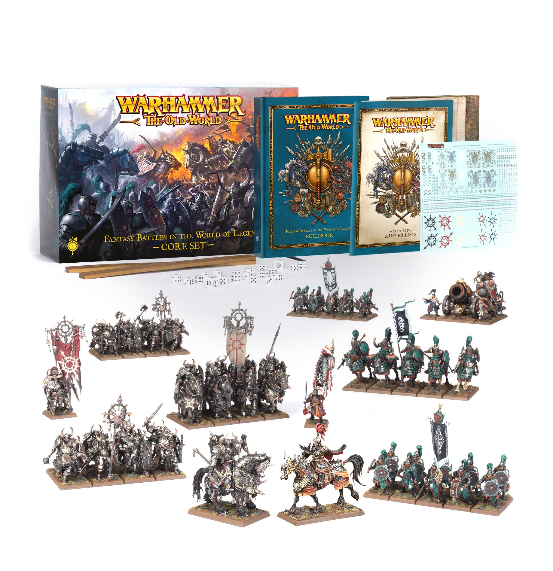Warhammer The Old World: Core Set - Warriors of Chaos vs. Grand Cathay