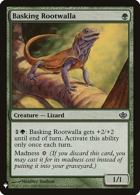 Basking Rootwalla [Mystery Booster #1130] (DDD-C)