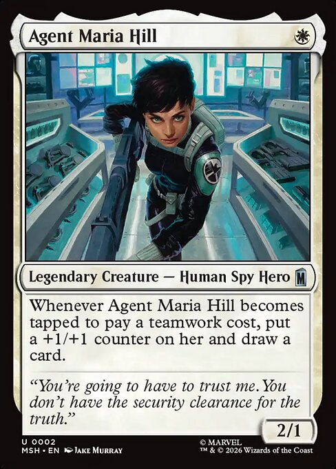 Agent Maria Hill [ #0002 ] (MSH-U)
