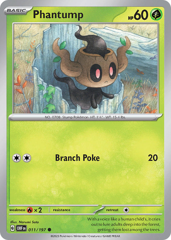 Phantump - 011/197 (OBF) Common - Near Mint