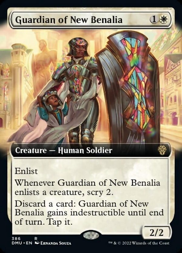 Guardian of New Benalia [#386 Extended Art] (DMU-R)