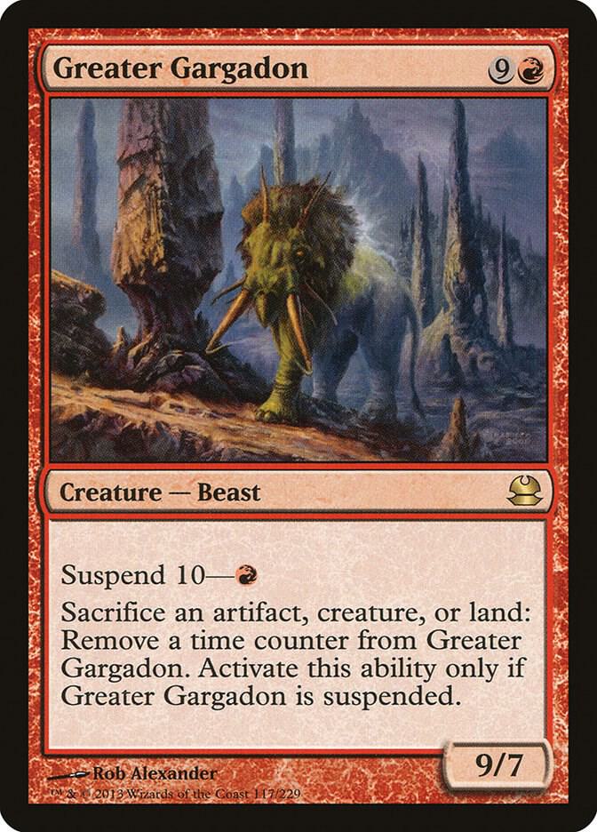 Greater Gargadon (MMA-R) Light Play