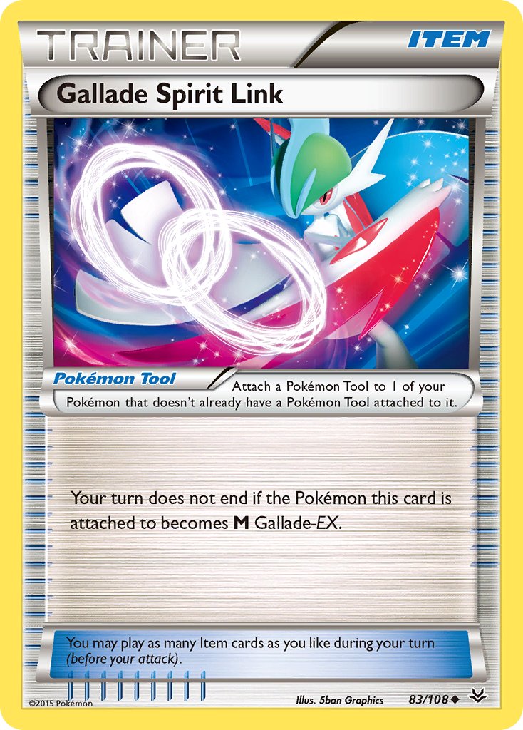 Gallade Spirit Link - 083/108 (ROS) Uncommon - Near Mint