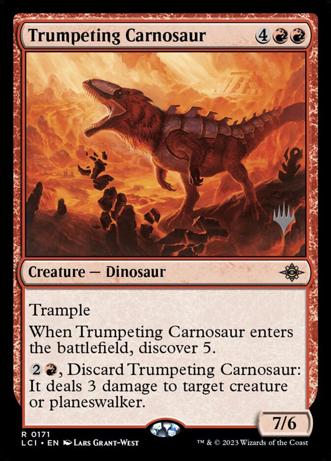 Trumpeting Carnosaur [#0171] (LCI-R-PP)