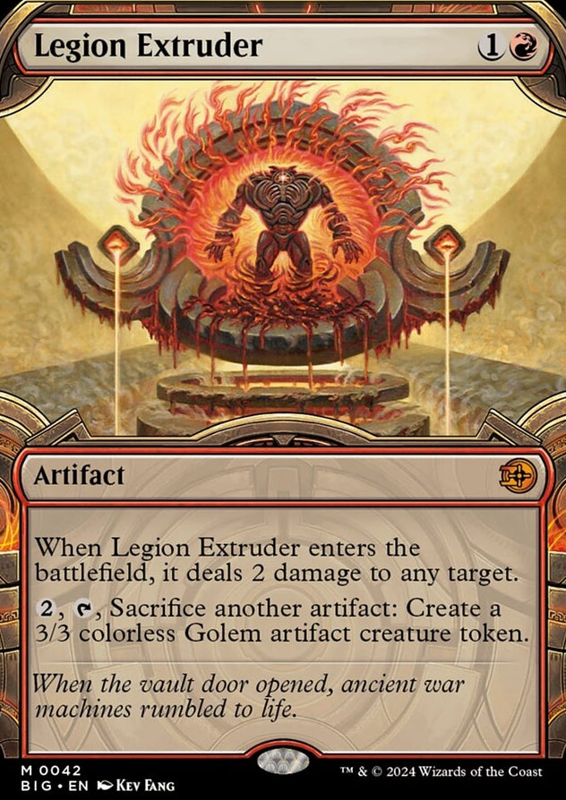 Legion Extruder [#0042 Vault Frame] (BIG-M-FOIL)