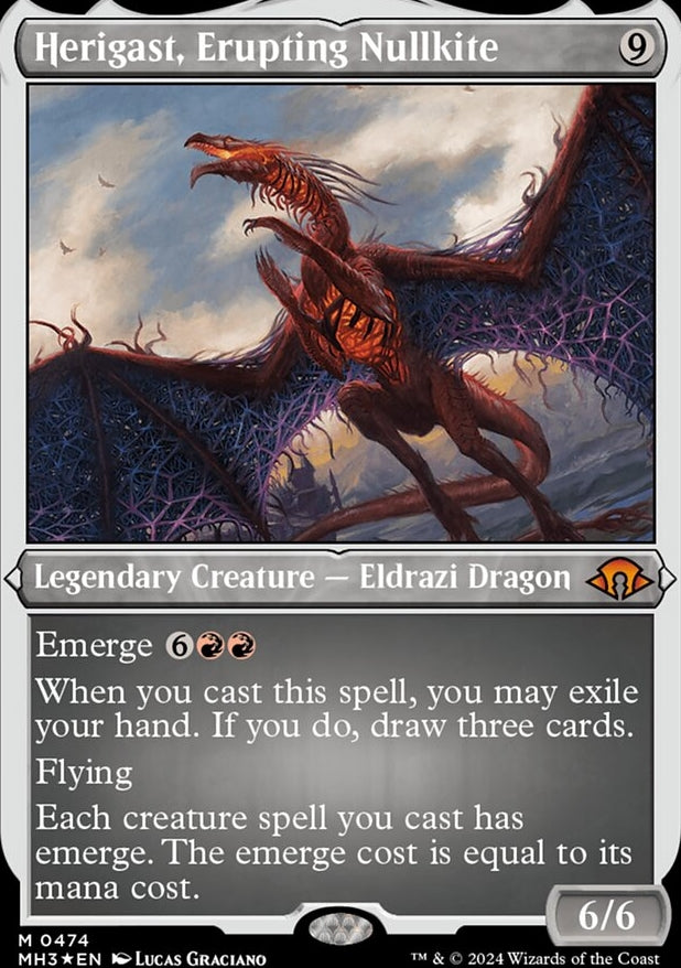 Herigast, Erupting Nullkite [#0474 Etched Foil] (MH3-M)