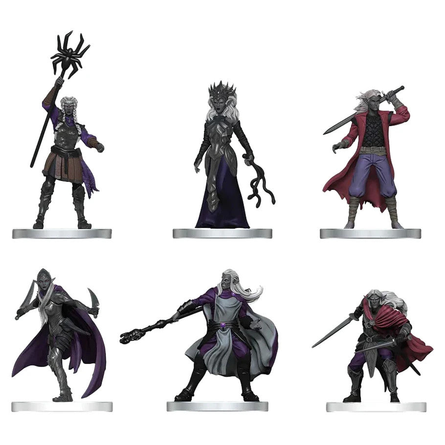 D&D Miniatures: Icons of the Realms - Premium Figure: Drow Warband