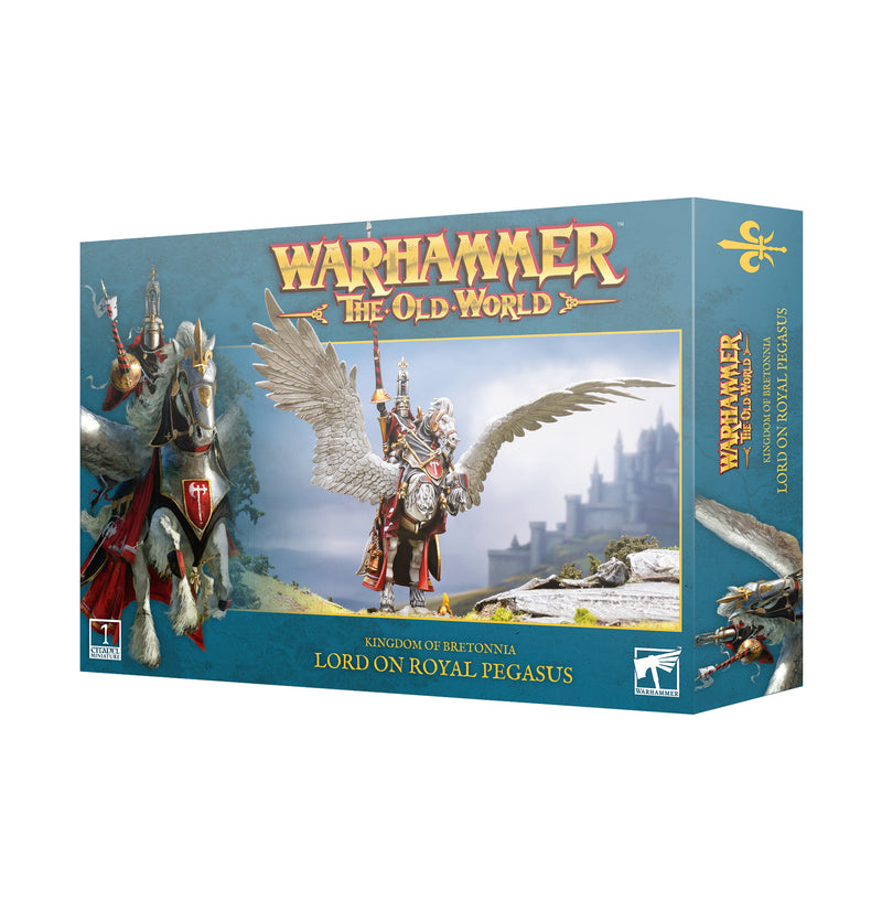 Warhammer The Old World: Kingdom of Bretonnia - Lord on Royal Pegasus (Release Date: 05.04.24)