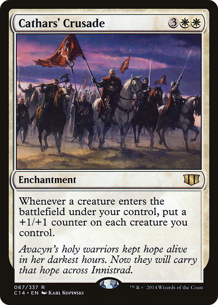 Cathars' Crusade (C14-R) Heavy Play