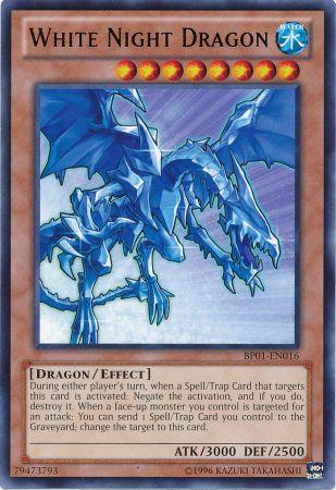 White Night Dragon (BP01-EN016) Rare - Near Mint Unlimited