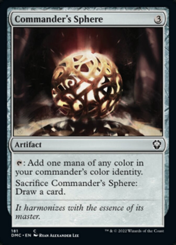 Commander's Sphere [#181] (DMC-C)