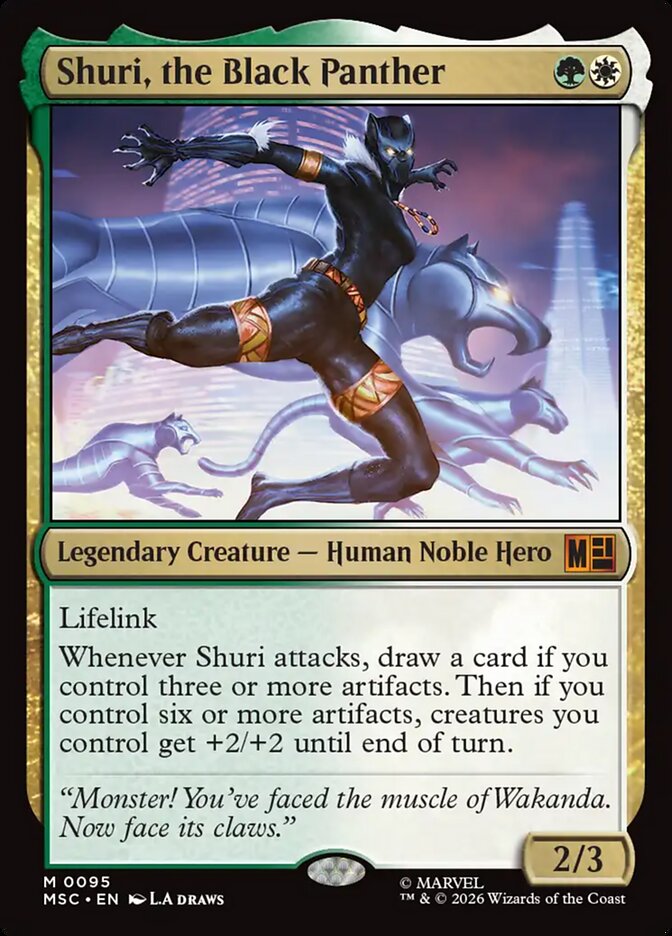 Shuri, the Black Panther [ #0095 ] (MSC-M)