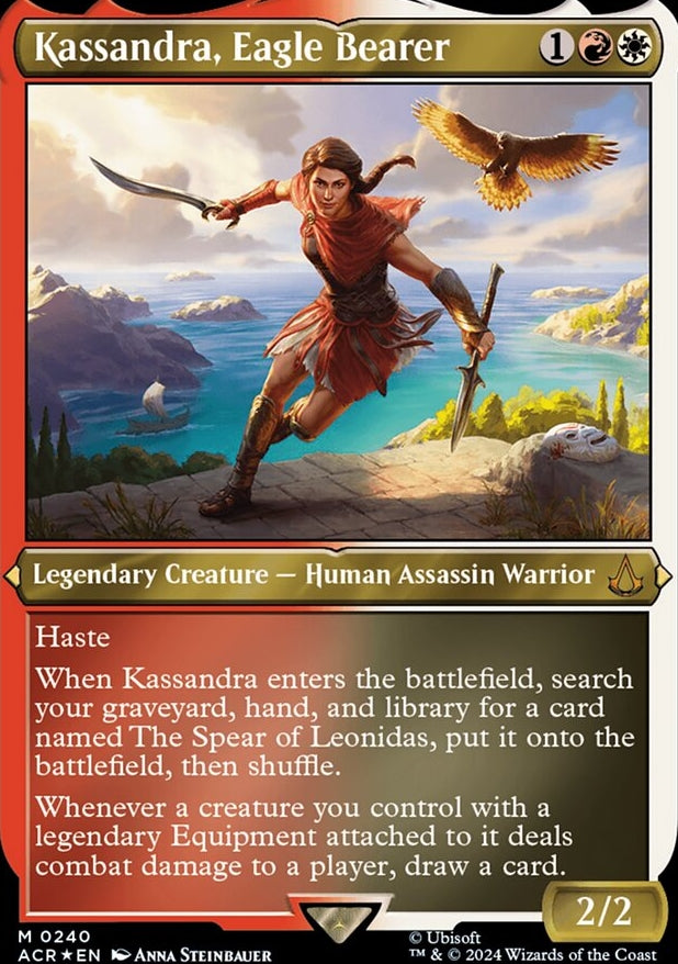 Kassandra, Eagle Bearer [#0240 Etched Foil] (ACR-M)