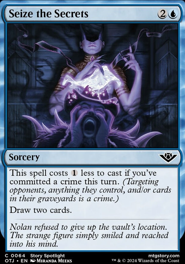 Seize the Secrets [#0064] (OTJ-C-FOIL)