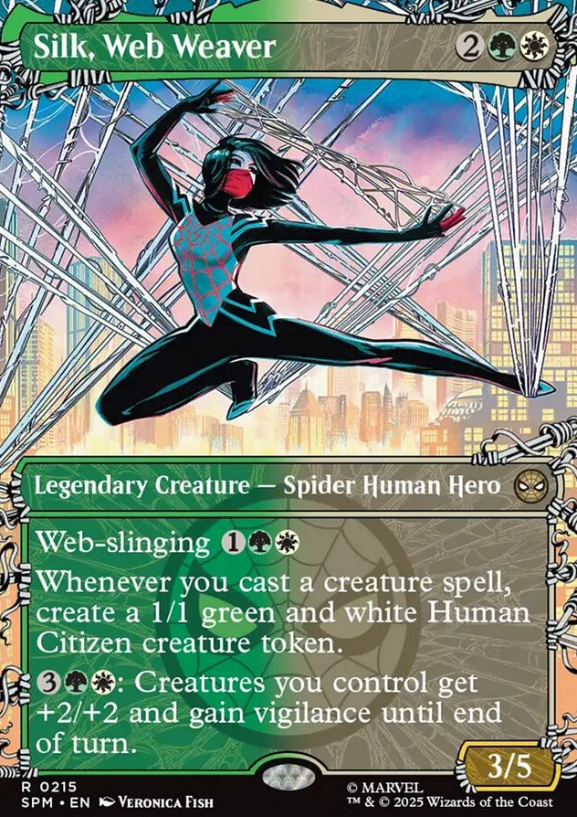 Silk, Web Weaver [ #0215 Borderless ] (SPM-R)