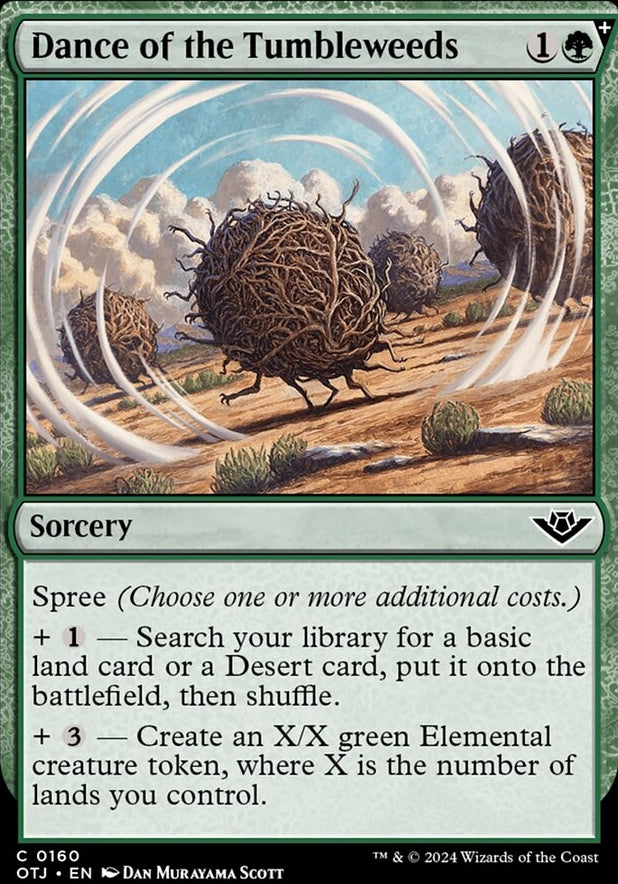 Dance of the Tumbleweeds [#0160] (OTJ-C)