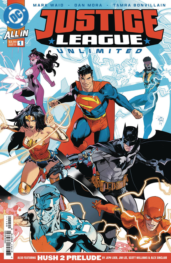 JUSTICE LEAGUE UNLIMITED #1 CVR A DAN MORA