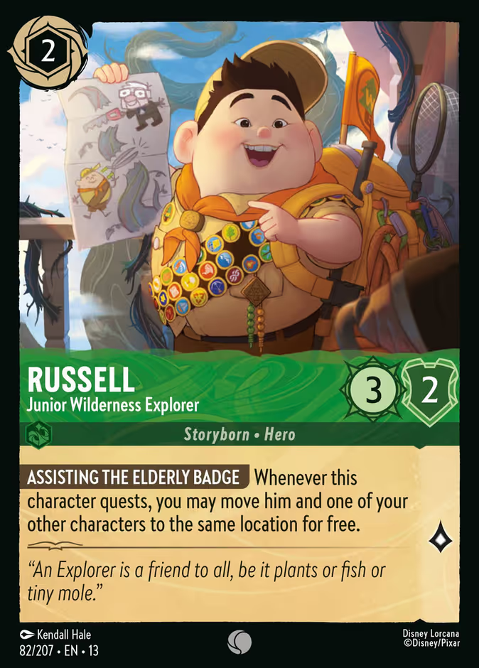Russell - Junior Wilderness Explorer (082/204 - Attack of the Vine!) Common