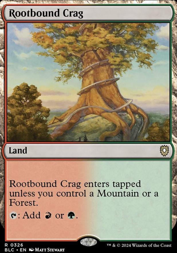 Rootbound Crag [#0326] (BLC-R)