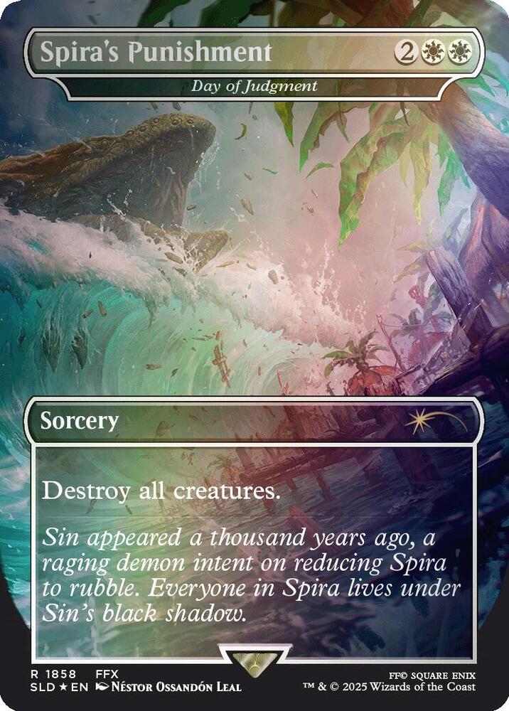 Spira's Punsihment [Day of Judgement] [ #1858 ] (SLD-R-FOIL)