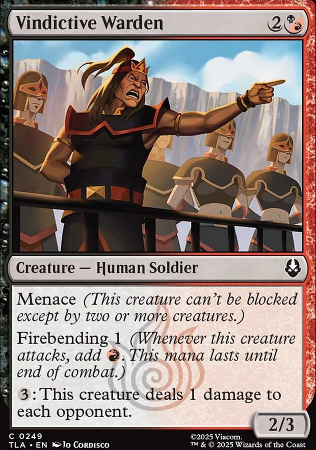 Vindictive Warden [ #0249 ] (TLA-C)