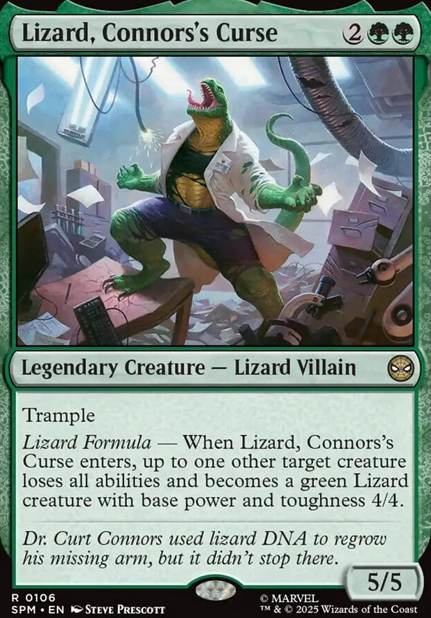 Lizard, Connors's Curse [ #0106 ] (SPM-R)
