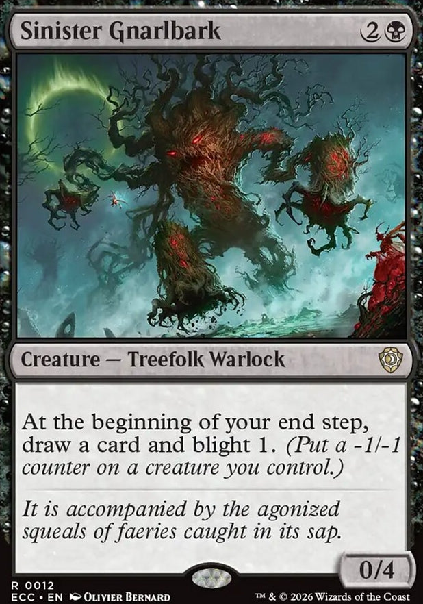 Sinister Gnarlbark [ #0012 ] (ECC-R)