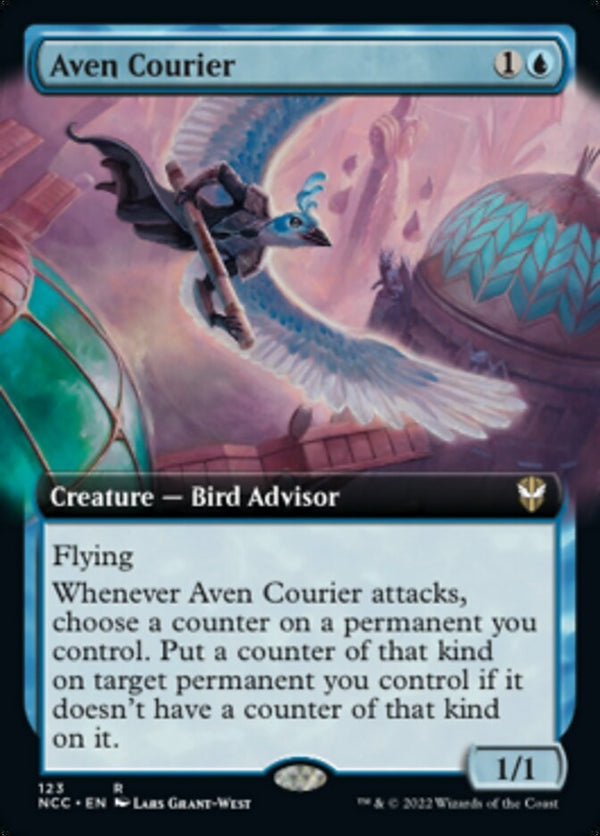 Aven Courier [#123 Extended Art] (NCC-R)